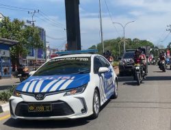 Jaga Stabilitas Keamanan, Polda Sumsel Gelar Patroli Skala Besar
