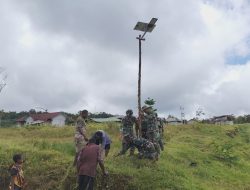 Pos Tarup Terangi Distrik yang Selama Ini Gelap Gulita