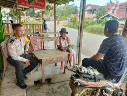 Patroli Siang di Wilayah Hukum Polsek Air Besar