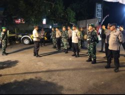 Koramil dan Polsek Mondokan Kompak Patroli Bersama