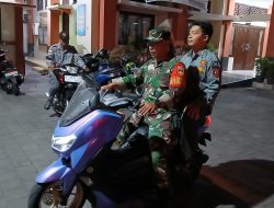 Jaga Kamtibmas, Piket Koramil 03/Serengan Bersama Linmas Patroli Wilayah