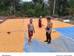 Bhabinkamtibmas Polsek Tanjung Lago Sosialisasikan Harga Jagung dan Dukung Ketahanan Pangan