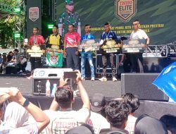 Prajurit Satkopaska Koarmada III Raih Juara III Marathon Elite HUT Ke-80 TNI