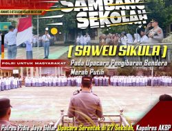 Kapolres Pidie Jaya Motivasi Pelajar di SMA Negeri 1 Meureudu, Upacara Serentak Digelar di 27 Sekolah