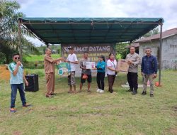Sosialisasi Produk Perlindungan Tanaman di Lapangan Bola Dusun Runut, Desa Tonang