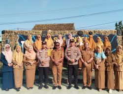 Police Goes To School, Kapolsek Tanjung Raya Jadi Pembina Upacara Di SMAN 01 Tanjung Raya