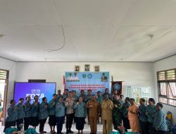 Wakapolres Maybrat Hadiri Sosialisasi Kesehatan Reproduksi dan Pencegahan Kekerasan Seksual di SMA N 1 Aifat