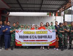 Jelang HUT TNI ke-80, Kodim 0724/Boyolali Gelar Donor Darah untuk Kemanusiaan