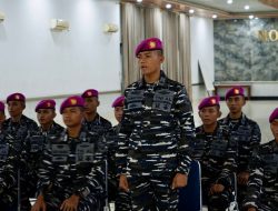 Danyonif 2 Marinir Resmi Terima Perwira Remaja AAL Angkatan 70