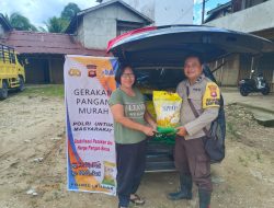 Polsek Kuala Behe Kembali Gelar Pasar Pangan Murah, Bantu Warga Penuhi Kebutuhan Pokok