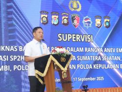 Polda Sumsel Terima Supervisi dari Tim Pusiknas Bareskrim Polri, Tingkatkan Kinerja Penyidikan dengan EMP dan SPPT-TI