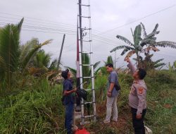 Kapolsek Mesuji Timur Hadirkan Penerangan Jalan untuk Kenyamanan Masyarakat