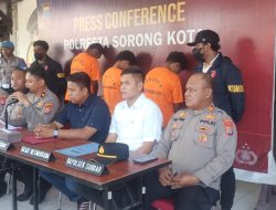 Polresta Sorong Kota Bongkar Jaringan Begal, Curanmor, dan Miras – 25 Motor Disita