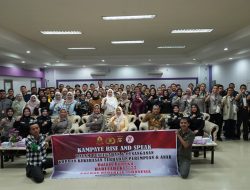 Polwan Polda Sumsel menggelar Kampanye Bertajuk “Rise and Speak”