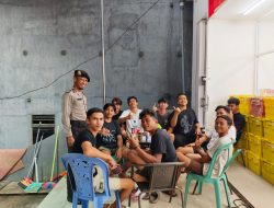 Humanis dan Bersahabat, Inilah Wajah Patroli Malam Polsek Air Besar