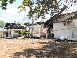 Viral Oknum Kades Terduga Pembakaran Kantor Inspektorat Bima, Kasat Reskrim: Masih Kita Dalami Belum Ditetapkan Tersangka