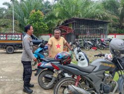 Anggota Polsek Menjalin Gelar Patroli Rutin ke SPBU