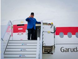 Presiden Prabowo Bertolak Menuju New York Amerika Serikat