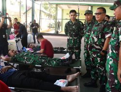 Sambut HUT TNI ke-80, Korem 143/HO Gelar Pengobatan Gratis dan Donor Darah