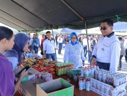 Koarmada III Hadiri Pasar Murah Peringatan HUT ke-80 TNI di Kota Sorong