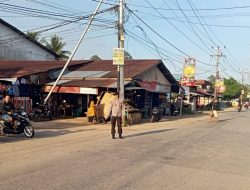 Berikan Pelayanan Kepada Masyarakat , Polsek Mempawah Hulu Laksanakan Strongpoint