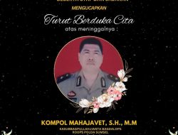 Polda Sumsel Gelar Upacara Pemakaman Almarhum Kompol Mahajavet 