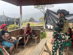 Satgas Yonif 700/WYC Gelar Pelayanan Kesehatan untuk Warga di Eronggobak