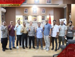 Kapolres Terima Kunjungan Silaturrahmi Seluruh Pimpinan BSI Cabang Pidie Jaya