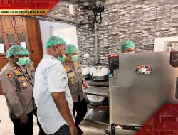 Kapolres Pidie Jaya Tinjau Dapur MBG di Trienggadeng Pastikan Kelayakan dan Kebersihan
