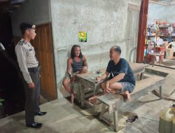 Warga Senang, Polisi Hadir di Tengah Malam Jaga Kondusifitas