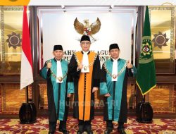 Lantik Dua Ketua PTA, Ketua Mahkamah Agung Ingatkan Pentingnya Menjaga Amanah