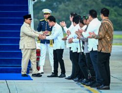 Presiden Prabowo Tiba di Tanah Rangkaian Lawatan Luar Negerinya ke Empat Negara Mitra Strategis Air Usai Merampungkan