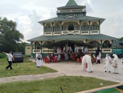 Landak Bersalawat Peringatan Maulid Nabi di Masjid Keraton Ismahayana Landak, Polri Hadirkan Pesan Damai dan Aman