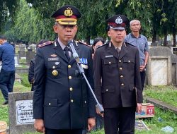 Polres Metro Jakarta Barat Lepas Kepergian Aiptu Victor Maruli Munthe dengan Upacara Kedinasan Penuh Hormat