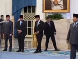 Presiden Prabowo dan Wakil Presiden Gibran Rakabuming Hadiri Resuffle 5 Menteri