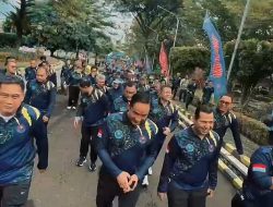 Kepala BNN RI Beserta Jajaran Menggelar Kegiatan Jalan Sehat dan Olahraga Menembak