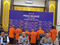 Polres Aceh Selatan Ungkap 3 Kasus Tindak Pidana Menonjol di Wilayah Hukumnya