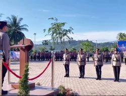 Sertijab Polres Pidie Jaya, Kapolres Apresiasi Pejabat Lama dan Sambut Pejabat Baru