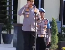 Kapolres Pidie Jaya Pimpin Apel Pagi