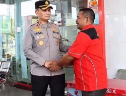 Kapolres Pidie Jaya Laksanakan Pengecekan Stok BBM di Dua SPBU Wilayah Bandar Dua dan Meurah Dua