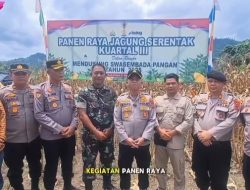 Polres Pidie Jaya Gelar Panen Raya Jagung Serentak Kuartal III Dukung Swasembada Pangan 2025