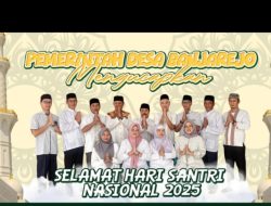 Pemerintah Desa Banjarejo Ucapkan Selamat Hari Santri Nasional 2025, Wujud Apresiasi atas Peran Santri dalam Membangun Negeri