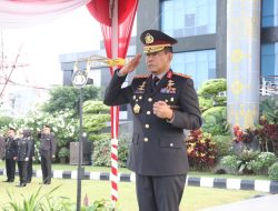 Kapolda Sumsel Pimpin Upacara Hari Kesaktian Pancasila di Mapolda Sumsel