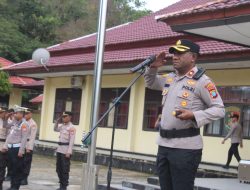 Polres Maybrat Gelar Upacara Peringatan Hari Kesaktian Pancasila