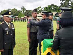 Penuh Haru dan Bangga, Upacara Hari Kesaktian Pancasila dan Pelantikan Kenaikan Pangkat di Kodim Merauke