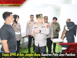 Kapolres Pidie Jaya Tinjau SPPG, Pastikan Kehigienisan dan Sesuai Standar BGN