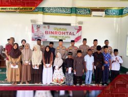 Kapolres Pidie Jaya Melaksanakan Kegiatan Binrohtal dan Berikan Santunan Kepada Anak Yatim