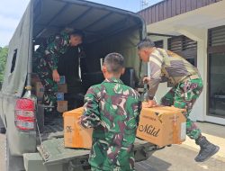 Dari Prajurit untuk Warga, Bantuan Kongkrit untuk Korban Kebakaran Dok V Mandala