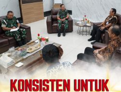 Komitmen Perangi Narkoba, Pangdam II/Sriwijaya Terima Audiensi Kepala BNNP Sumsel
