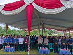 Kabaglog Polres Banyuasin Menghadiri Peluncuran Inovasi Pengolahan Sampah Organik dengan Tekhnologi Biowash